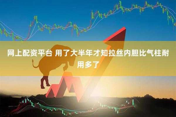 网上配资平台 用了大半年才知拉丝内胆比气柱耐用多了